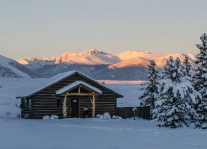 Granite Snow Sunrise