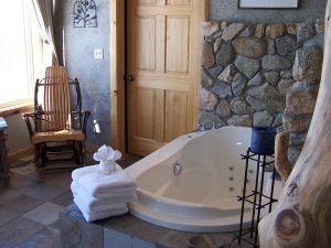 Granite Cabin tub